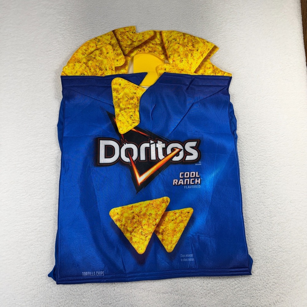 Doritos Cool Ranch Bag Chips Tunic Costume Imposta EUC Halloween Foam GC30075